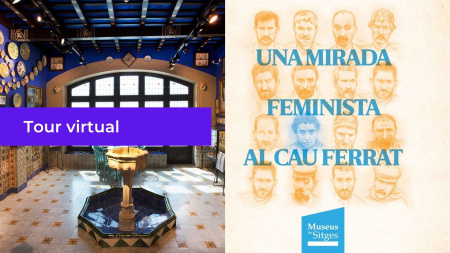 Imatge de la sala Brollador del Cau Ferrat
