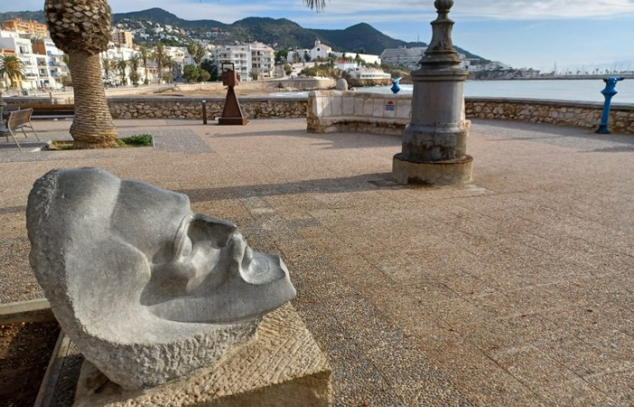 El ‘Cap de Crist’ de Josep Cañas ha estat restaurat El ‘Cap de Crist’ de Josep Cañas ha estat restaurat