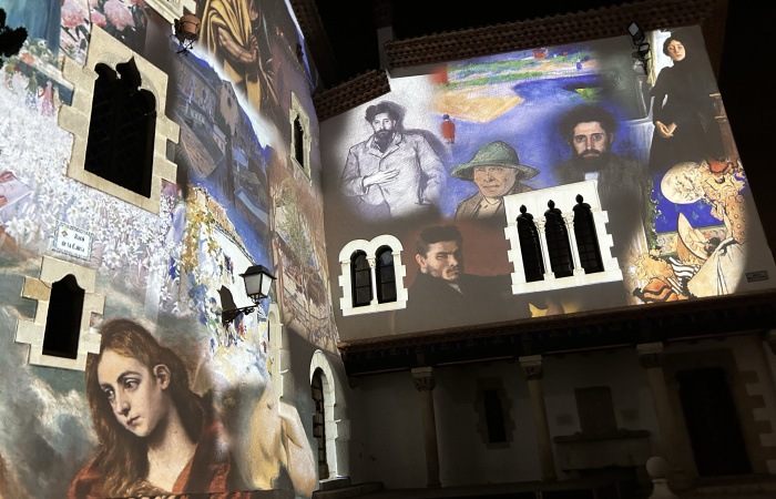 Los museos salen a la calle con un espectacular ‘mapping’, que fusiona arte, luz y música Los museos salen a la calle con un espectacular ‘mapping’, que fusiona arte, luz y música