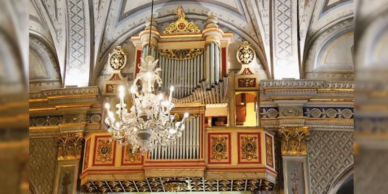 Imatge de l'interior del Santuari del Vinyet